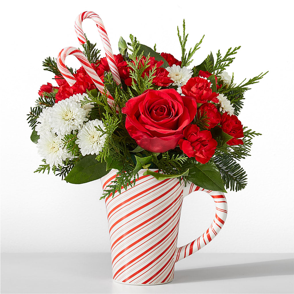 Peppermint Swirl Mug – The Florist Ltd, Denton TX