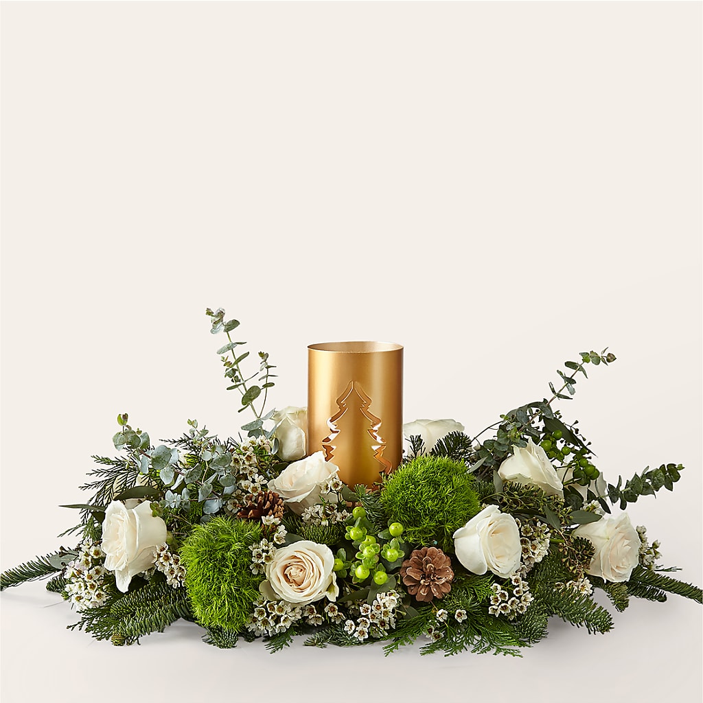 Chestnuts Roasting Centerpiece – The Florist Ltd, Denton TX