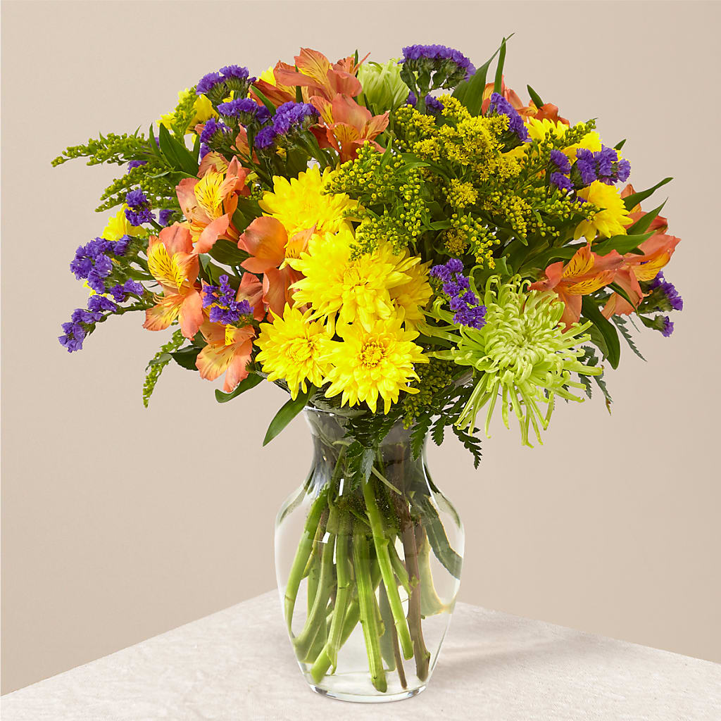 Marmalade Skies Bouquet – The Florist Ltd, Denton TX