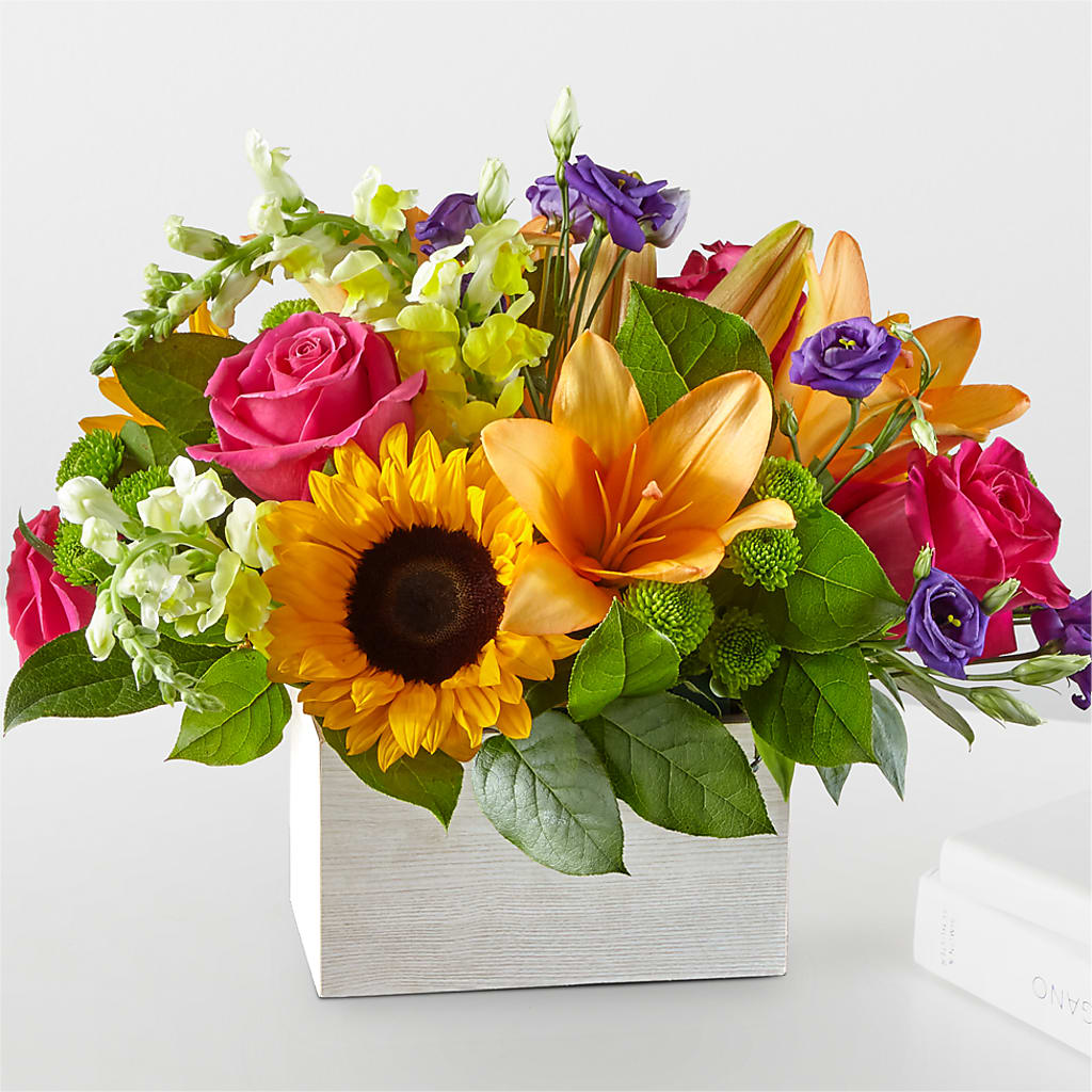Best Day Box Bouquet – The Florist Ltd, Denton TX