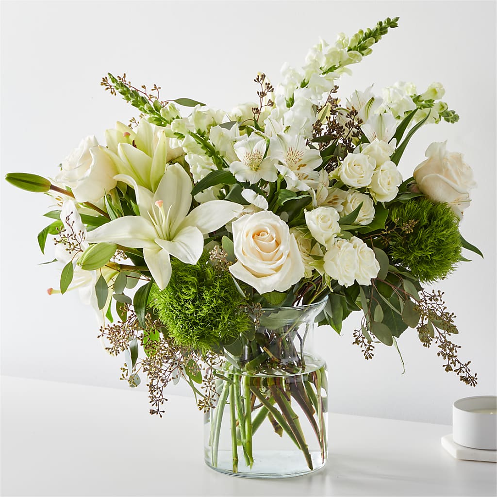 Fresh Linen Bouquet – The Florist Ltd, Denton TX