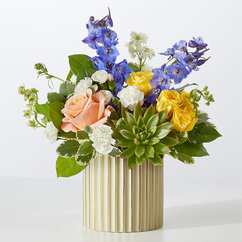 Cobalt Reverie Bouquet – The Florist Ltd, Denton TX