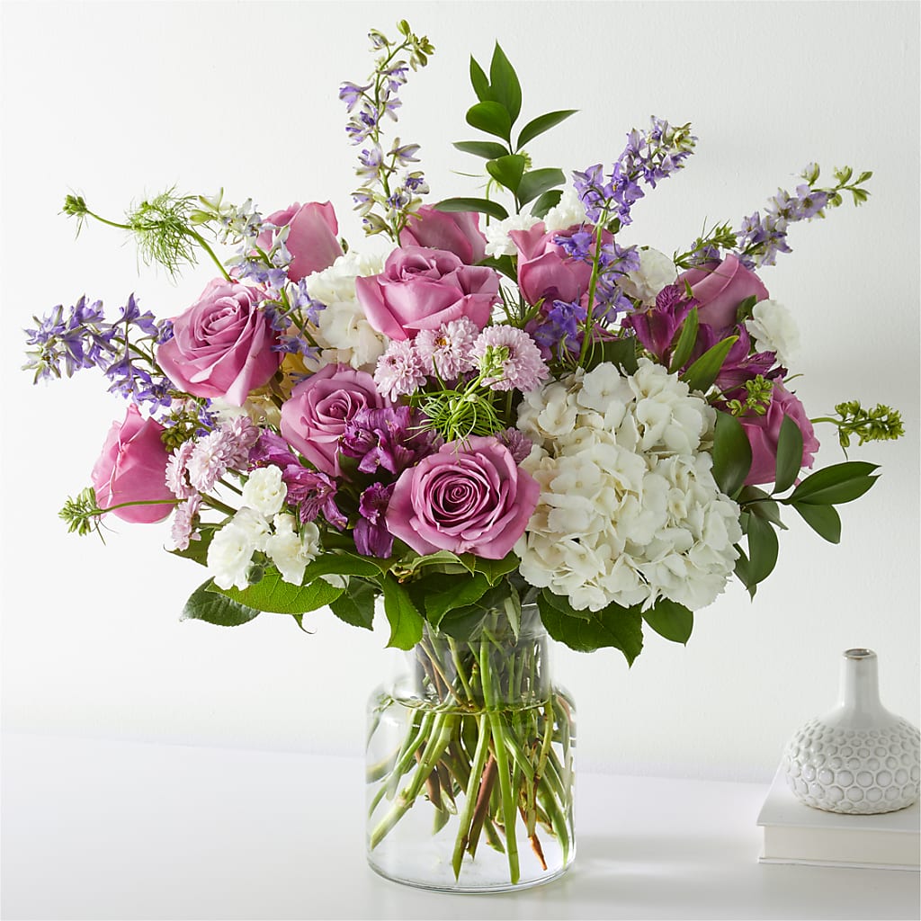 Violet Caress Bouquet – The Florist Ltd, Denton TX
