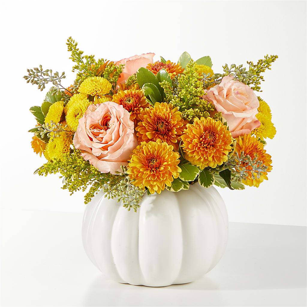 Peachy Pumpkin – The Florist Ltd, Denton TX