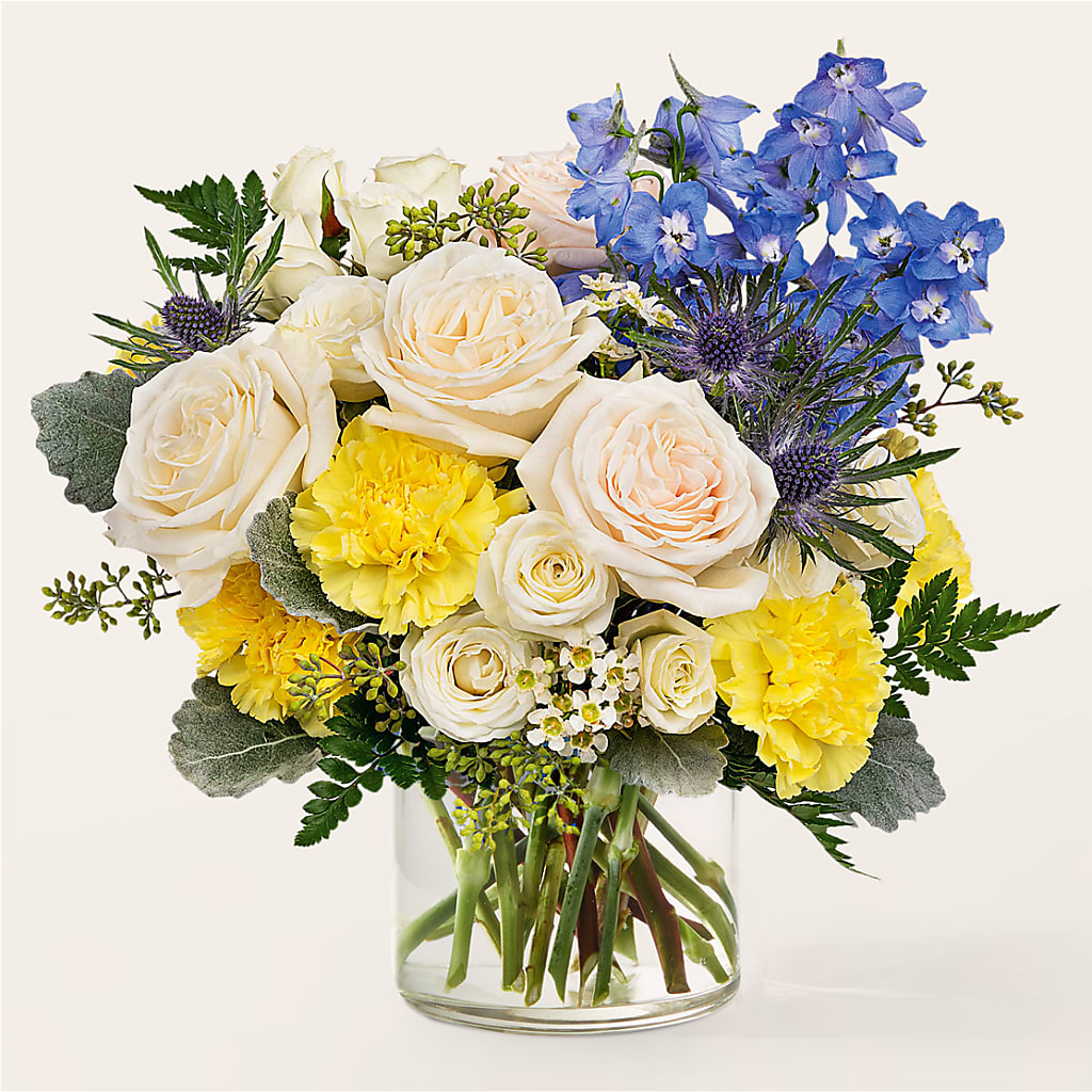 Lemon Sorbet Bouquet – The Florist Ltd, Denton TX