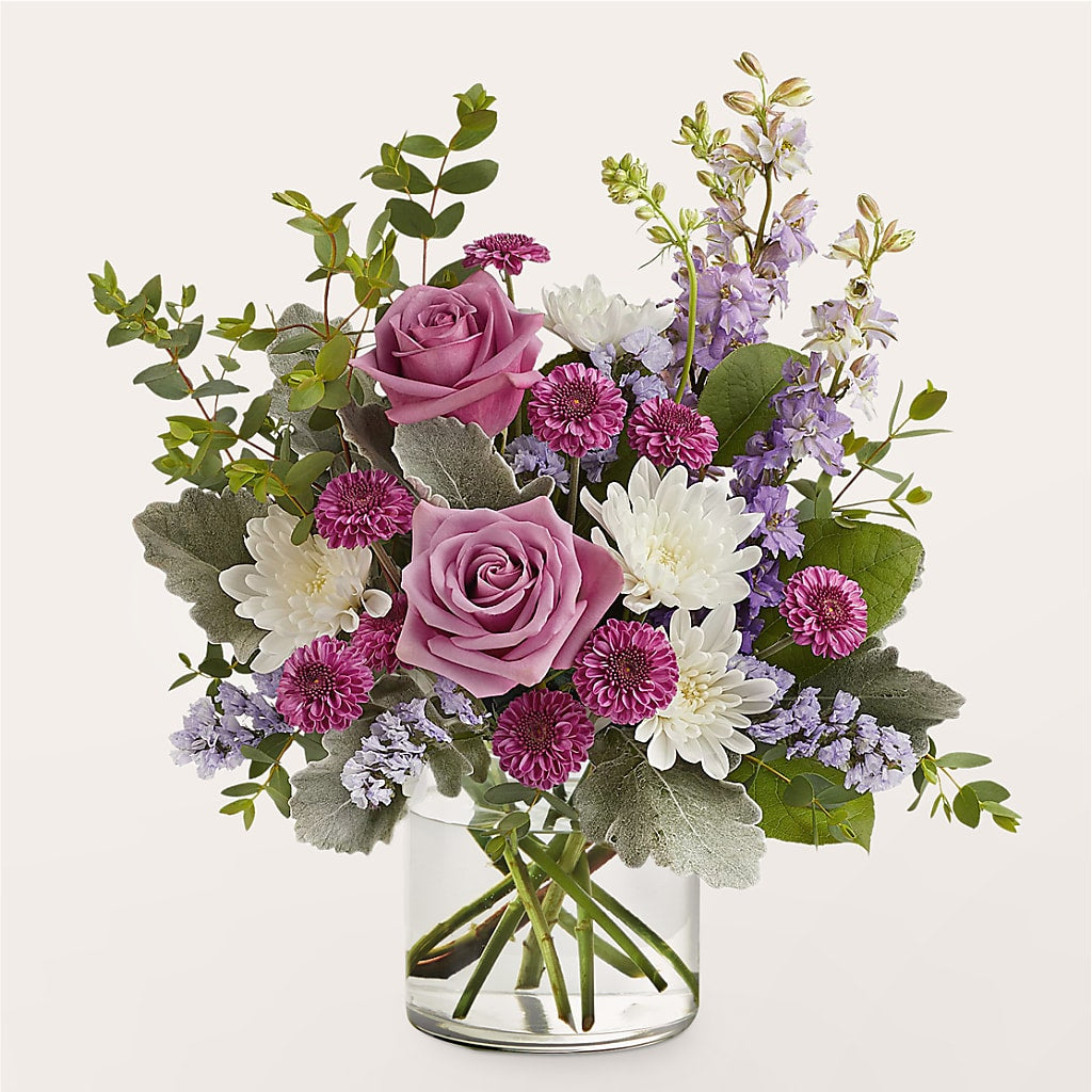 Violet Frost Bouquet – The Florist Ltd, Denton TX