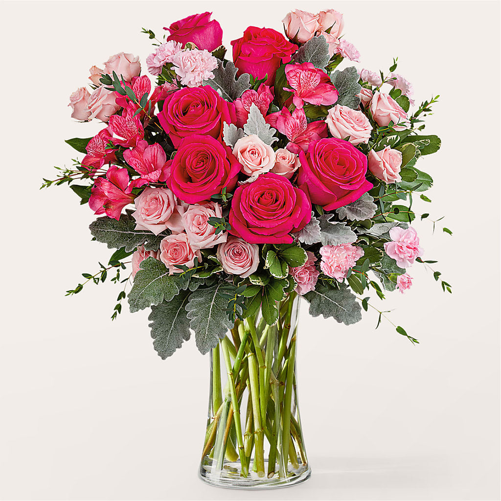 Tickled Pink Bouquet – The Florist Ltd, Denton TX