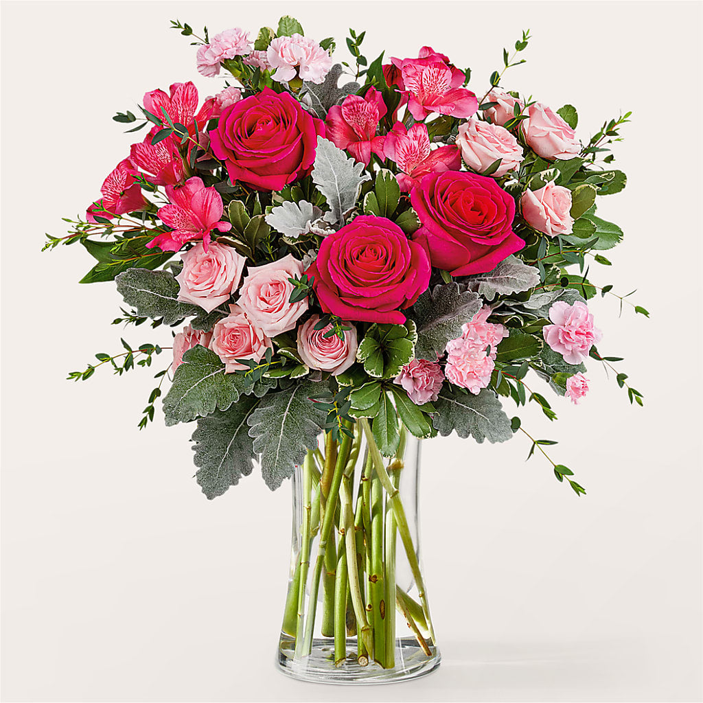 Tickled Pink Bouquet – The Florist Ltd, Denton TX