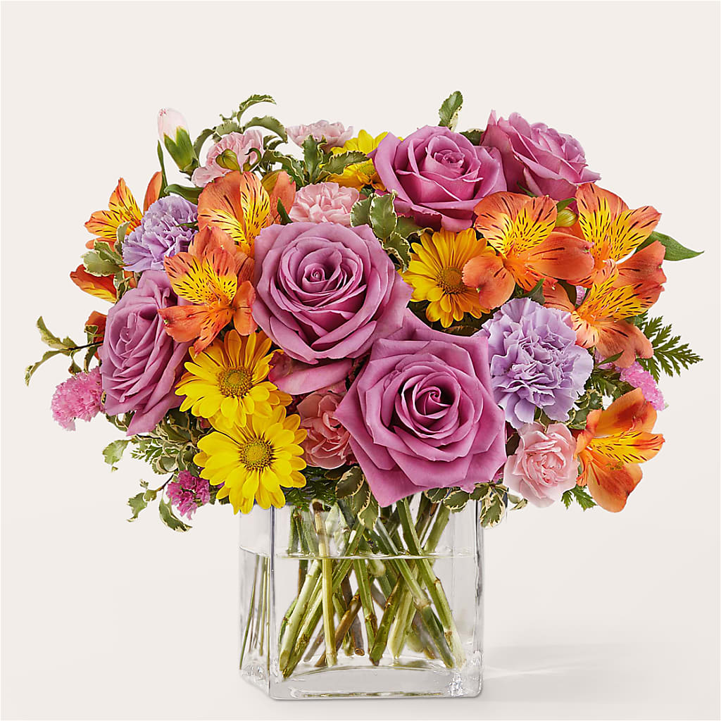 Shades of Happiness Bouquet – The Florist Ltd, Denton TX