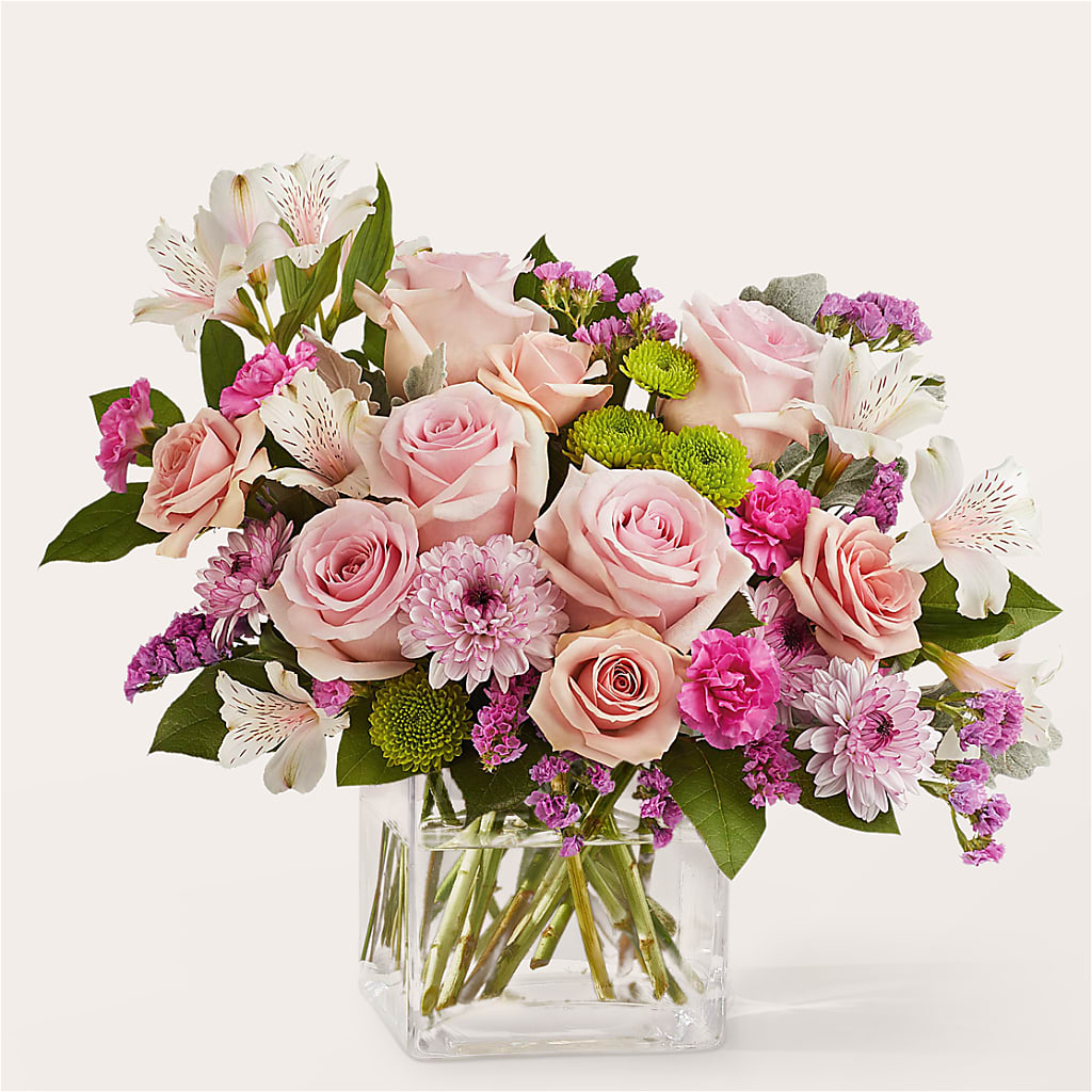 Pink Suede Bouquet – The Florist Ltd, Denton TX