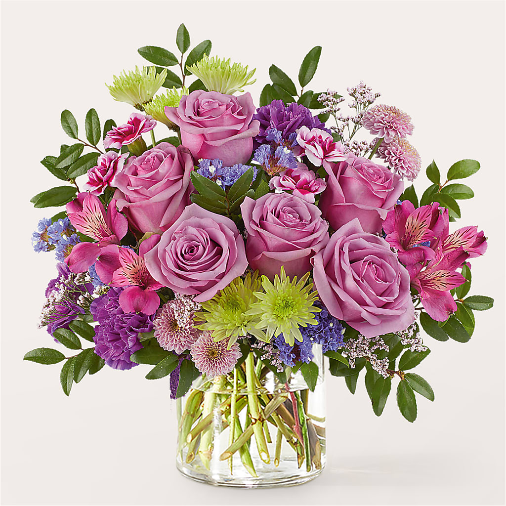 Glass Half Full Bouquet – The Florist Ltd, Denton TX