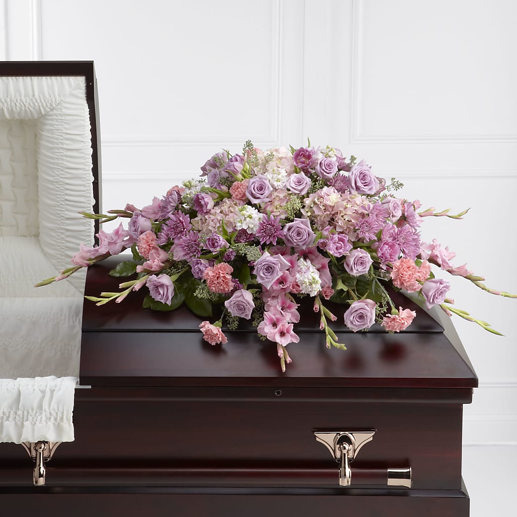 Immorata Casket Spray – The Florist Ltd, Denton TX