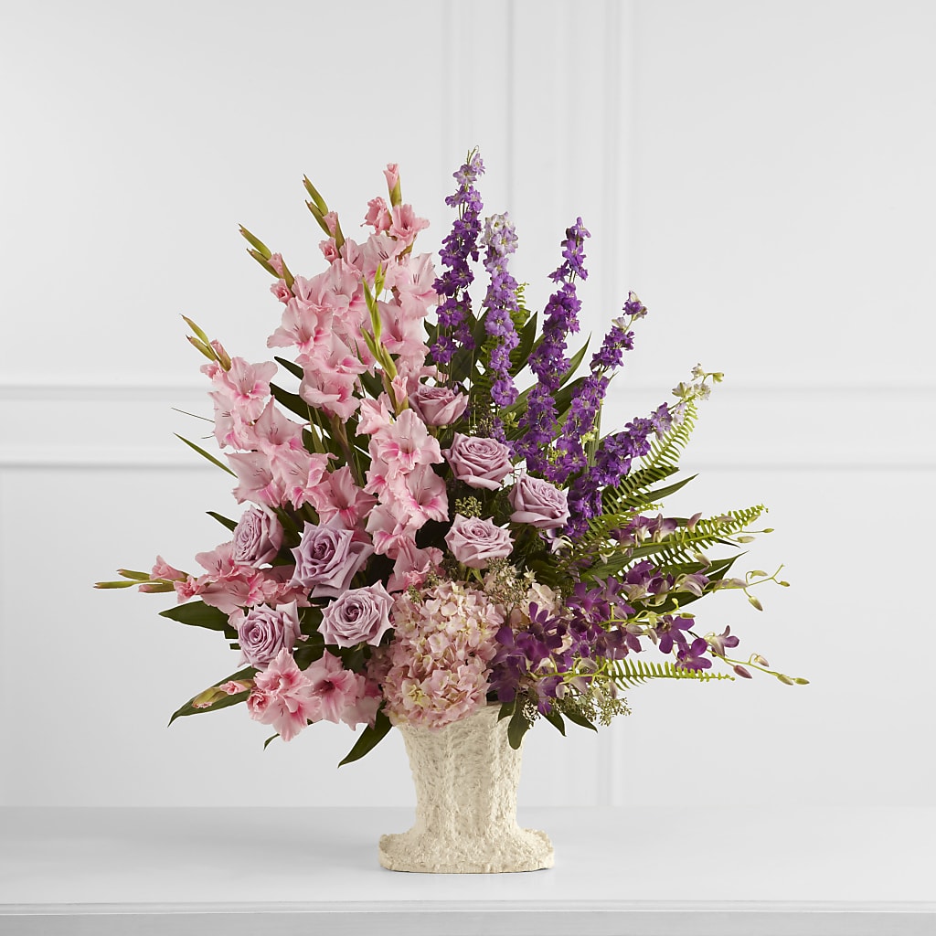 Flowing Garden Arrangement – The Florist Ltd, Denton TX