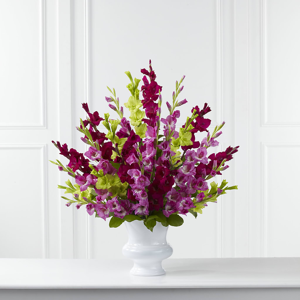 Solemn Offering Arrangement – The Florist Ltd, Denton TX