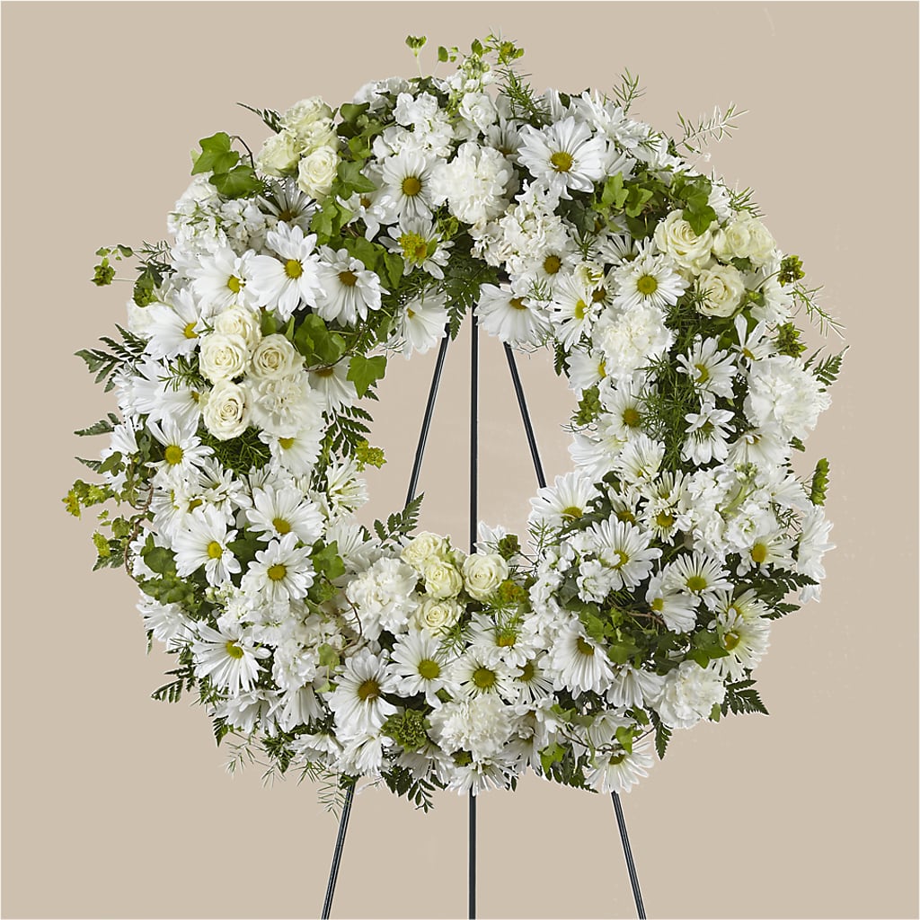 Faithful Wishes Wreath – The Florist Ltd, Denton TX