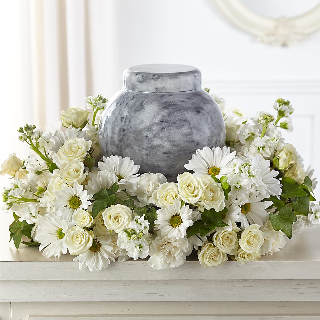 Timeless Tribute Cremation Adornment – The Florist Ltd, Denton TX
