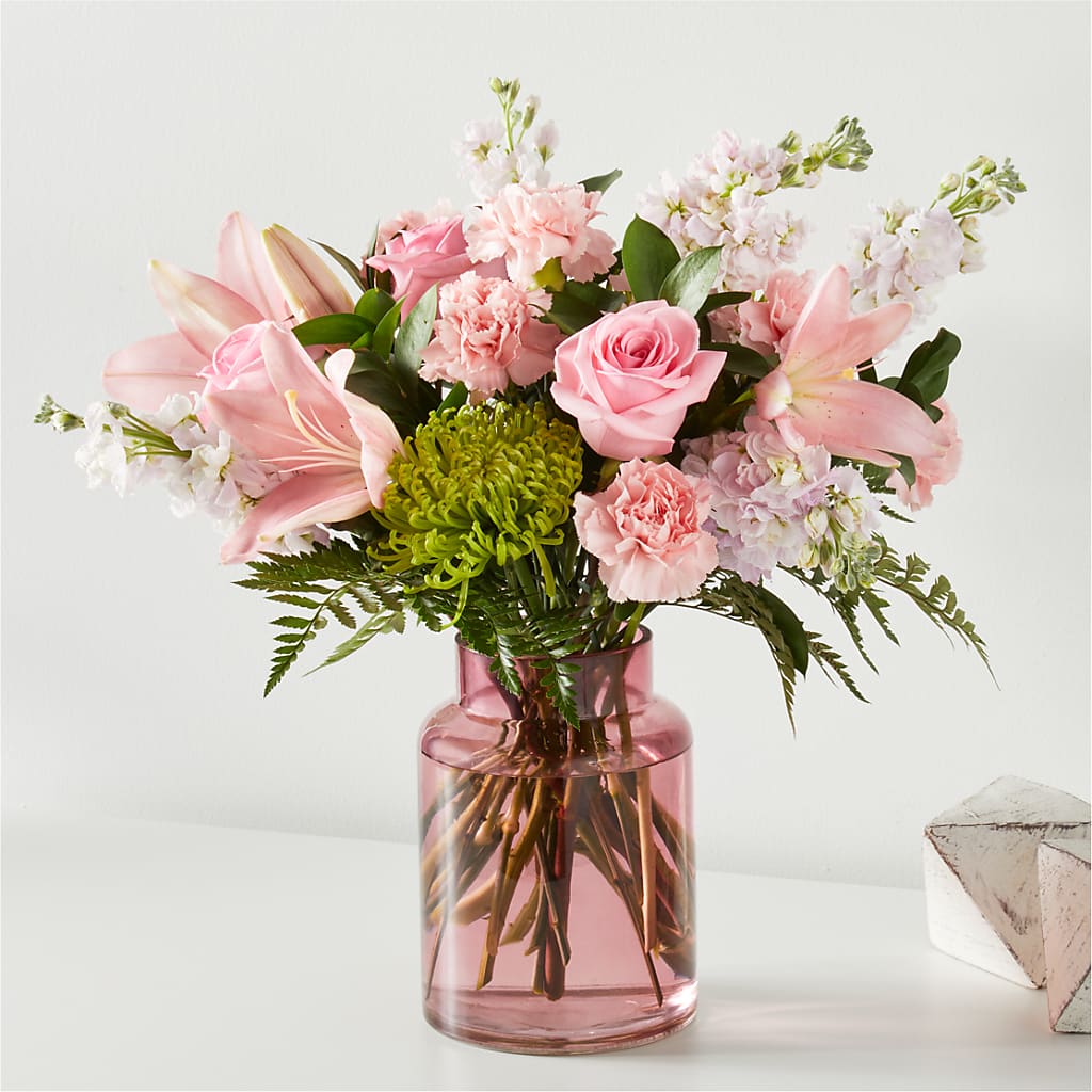 Pretty in Pink Bouquet – The Florist Ltd, Denton TX