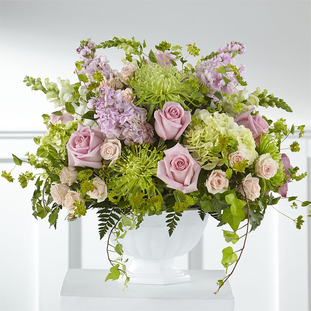 Radiant Embrace Arrangement – The Florist Ltd, Denton TX