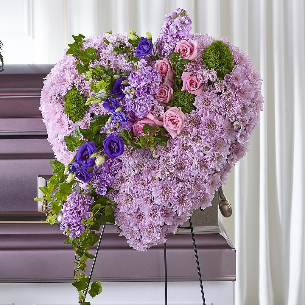 Treasured Love Standing Heart – The Florist Ltd, Denton TX