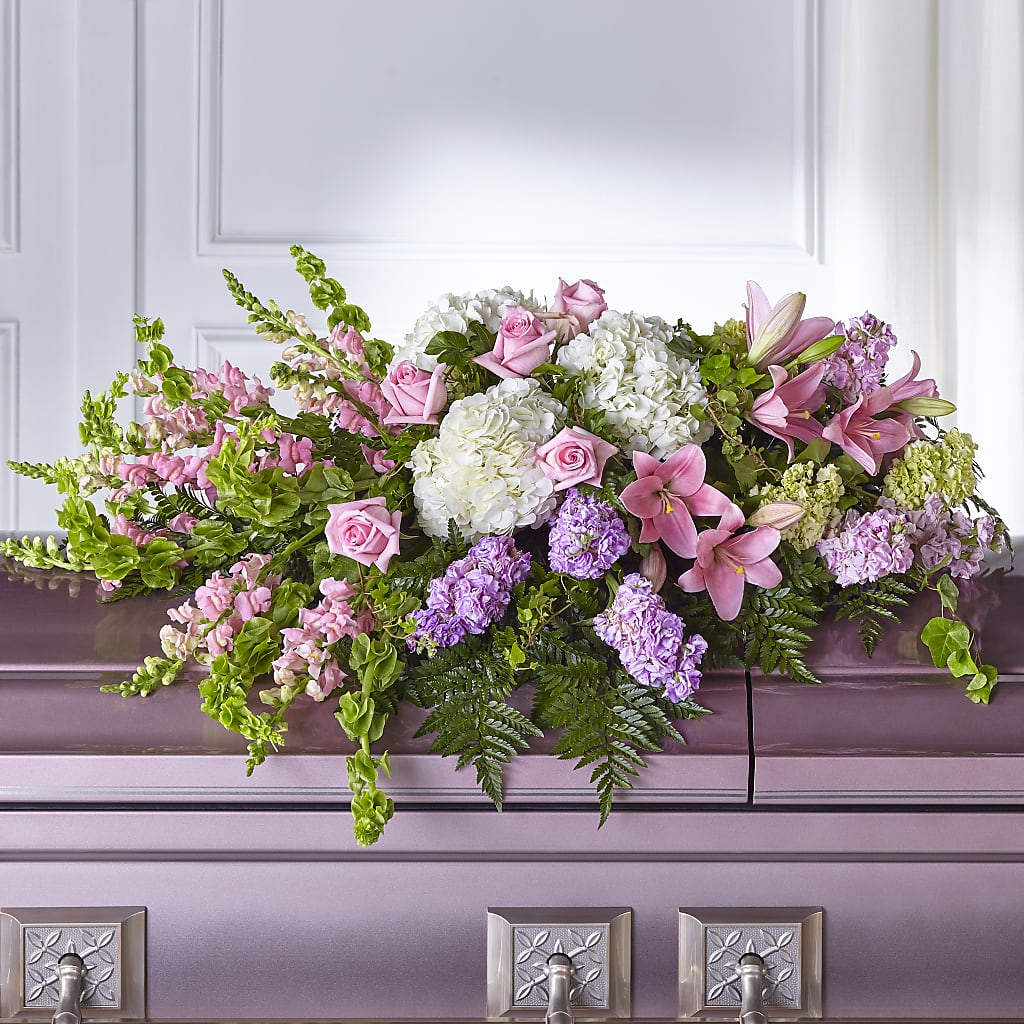 Life's Gratitude Casket Spray – The Florist Ltd, Denton TX