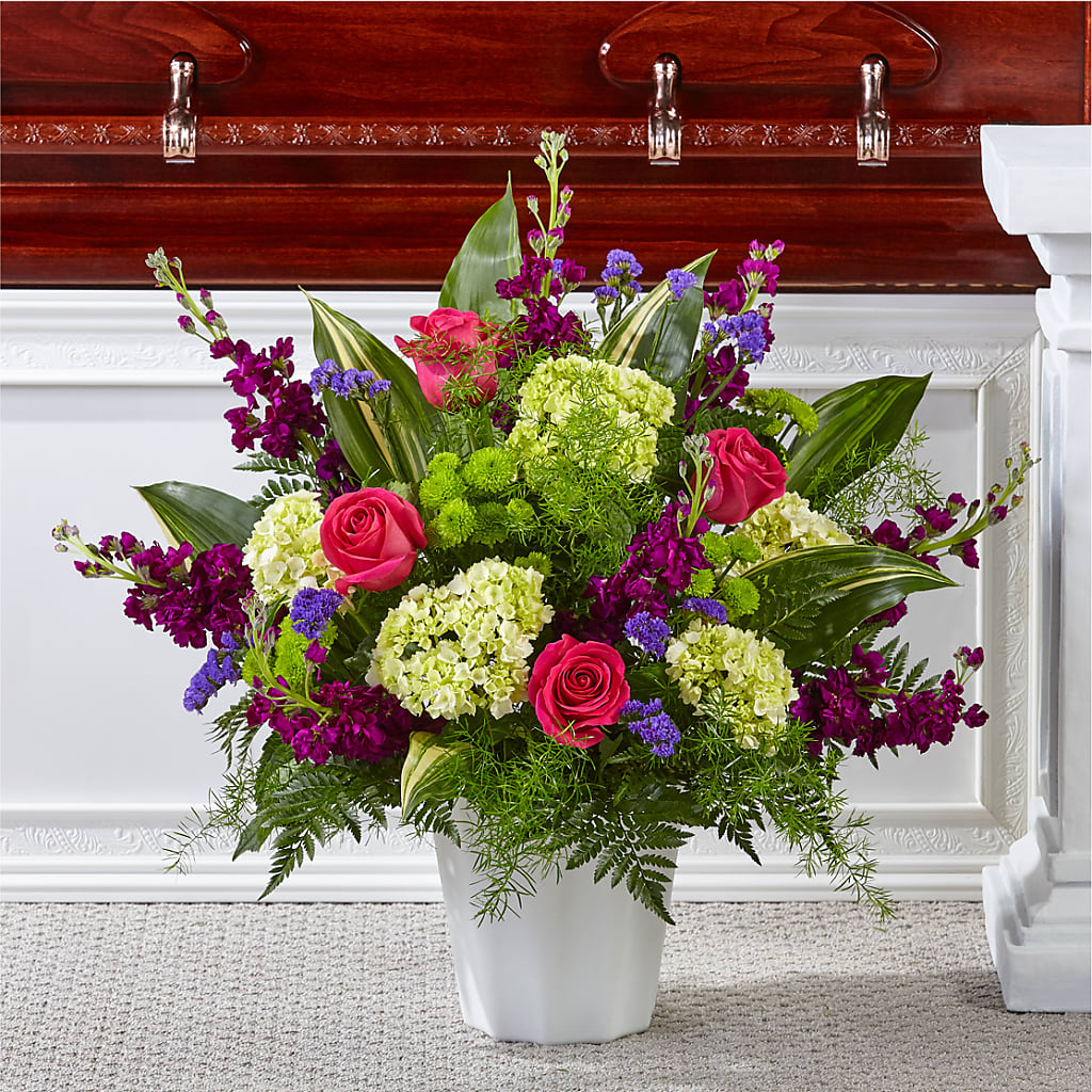 Beautiful Horizons Floor Basket – The Florist Ltd, Denton TX