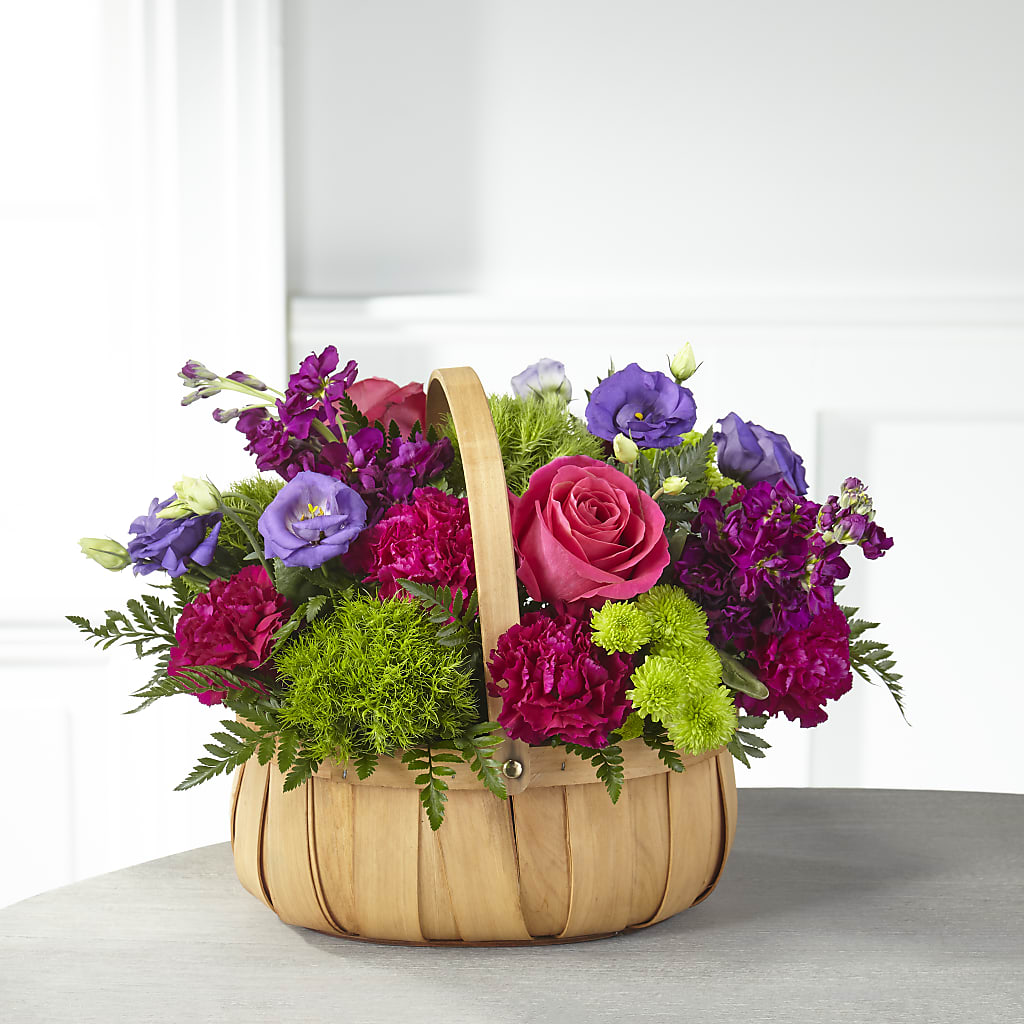 Serene Sanctuary Basket – The Florist Ltd, Denton TX
