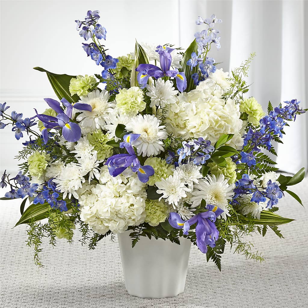 Soft Serenity Floor Basket – The Florist Ltd, Denton TX