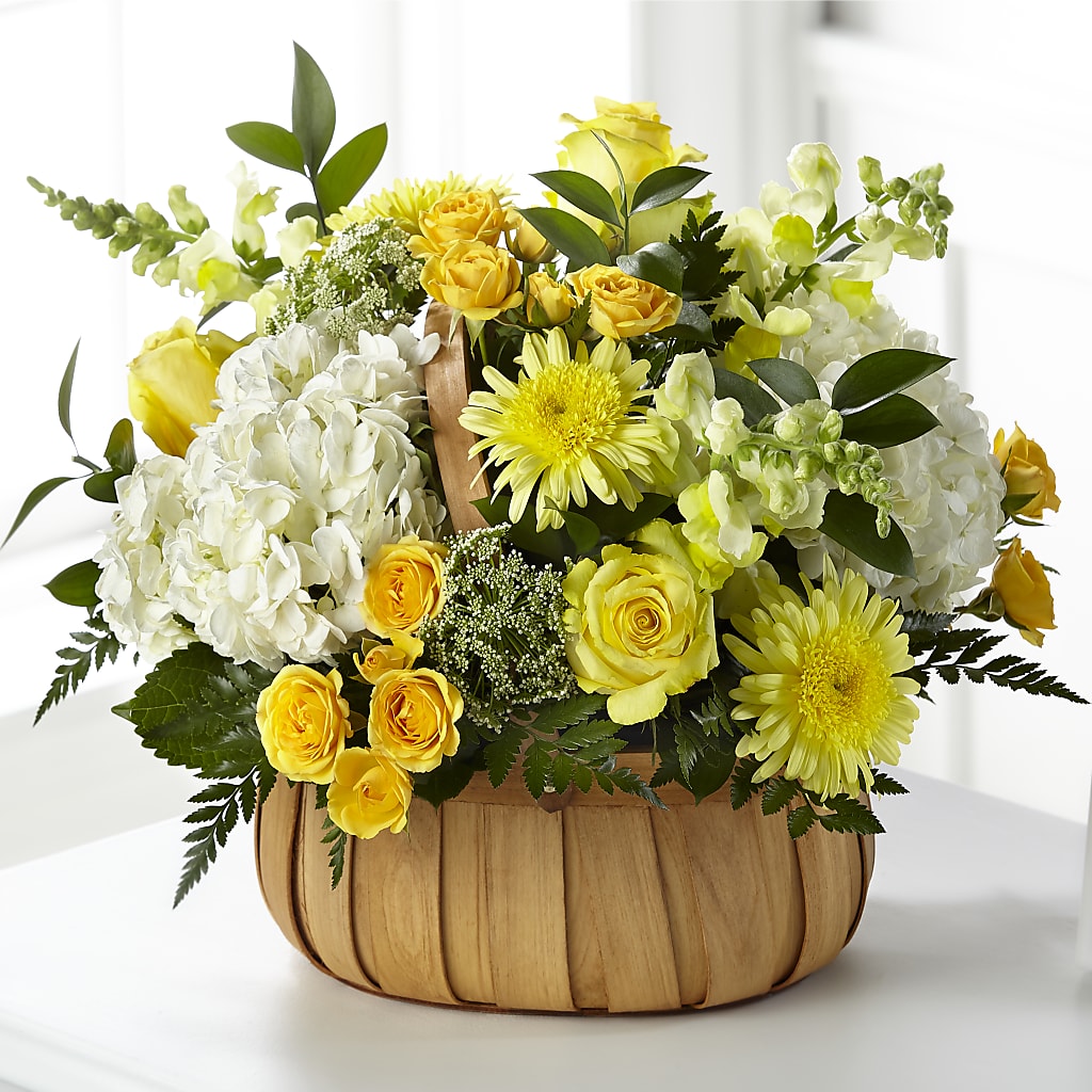 Rustic Remembrance Basket – The Florist Ltd, Denton TX