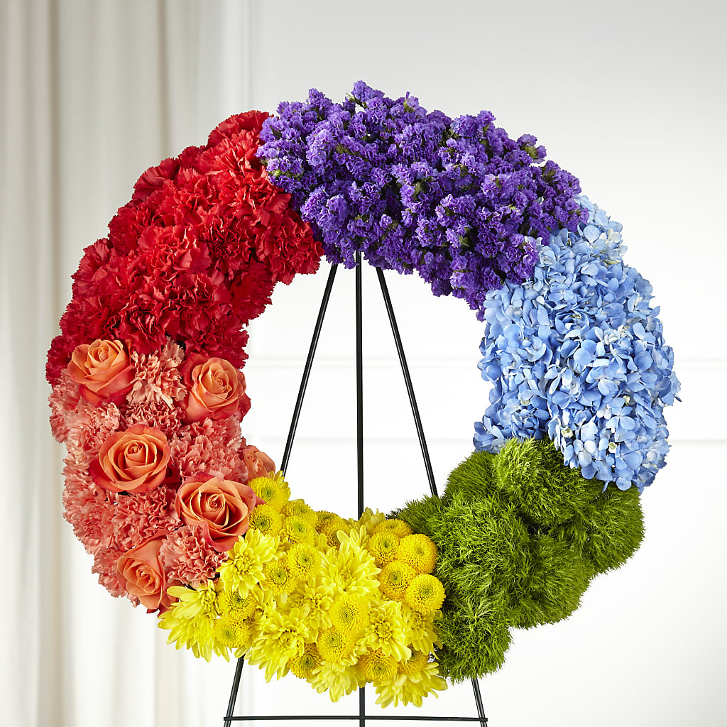 Circle of Love Wreath – The Florist Ltd, Denton TX