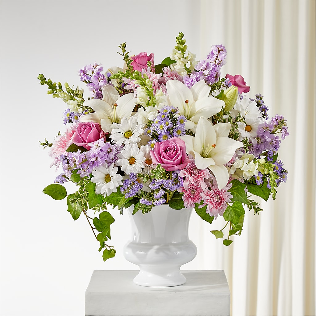 Remarkable Life Urn Arrangement – The Florist Ltd, Denton TX