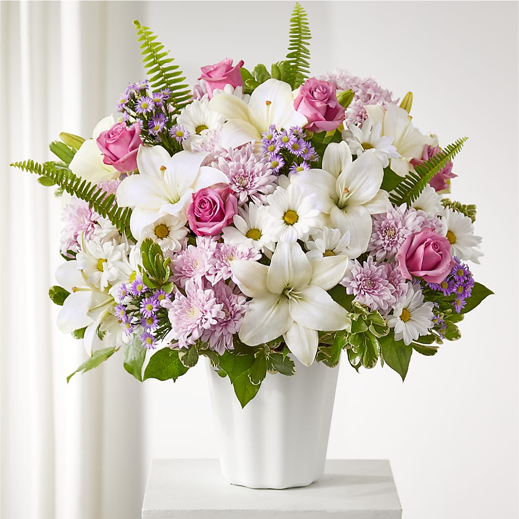 Warmest Thoughts Tabletop Basket – The Florist Ltd, Denton TX