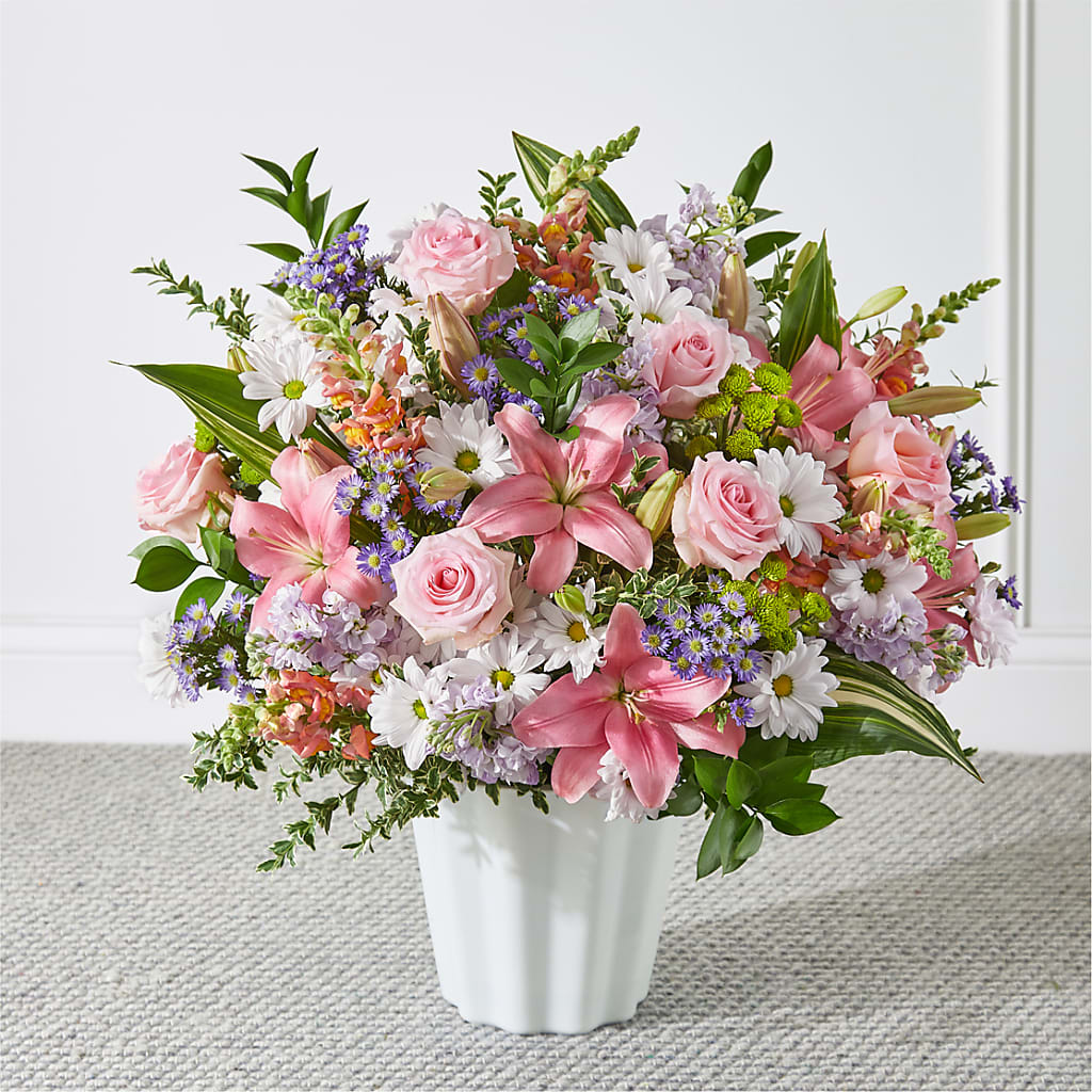 Abundant Compassion Floor Basket – The Florist Ltd, Denton TX