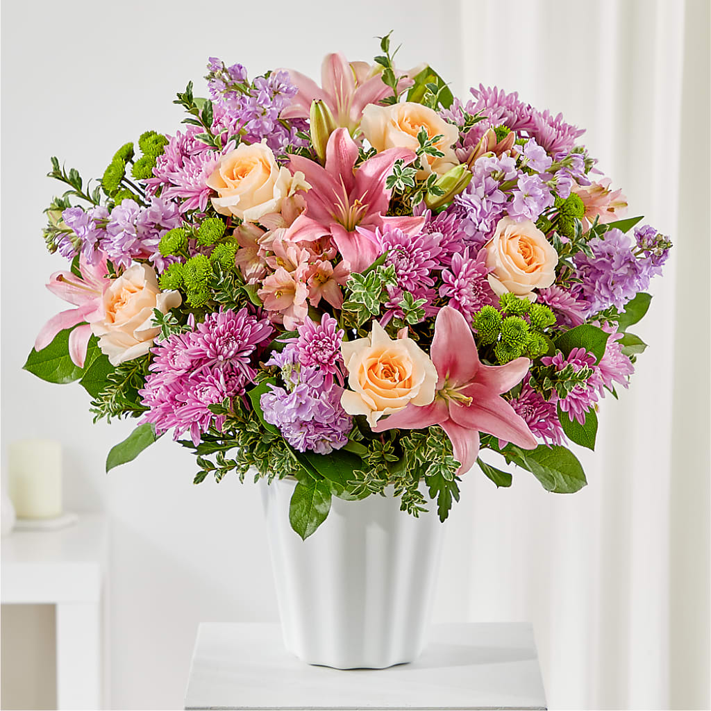 Supportive Embrace Tabletop Basket – The Florist Ltd, Denton TX