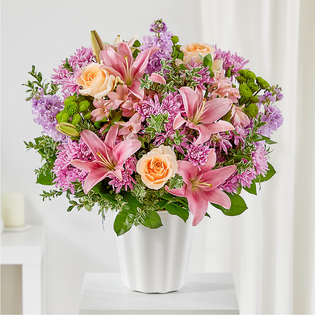 Supportive Embrace Tabletop Basket – The Florist Ltd, Denton TX