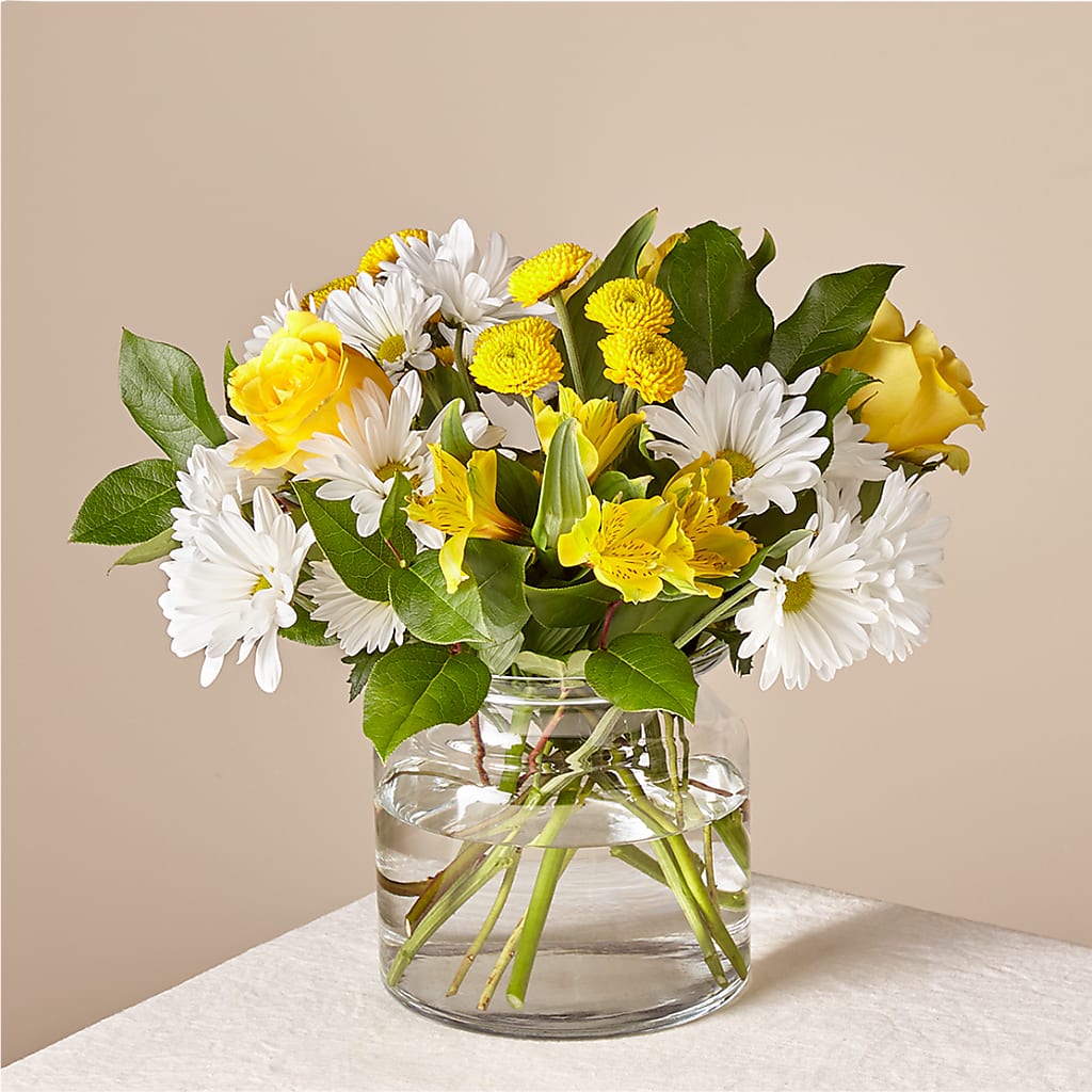 Sunny Sentiments Bouquet – The Florist Ltd, Denton TX