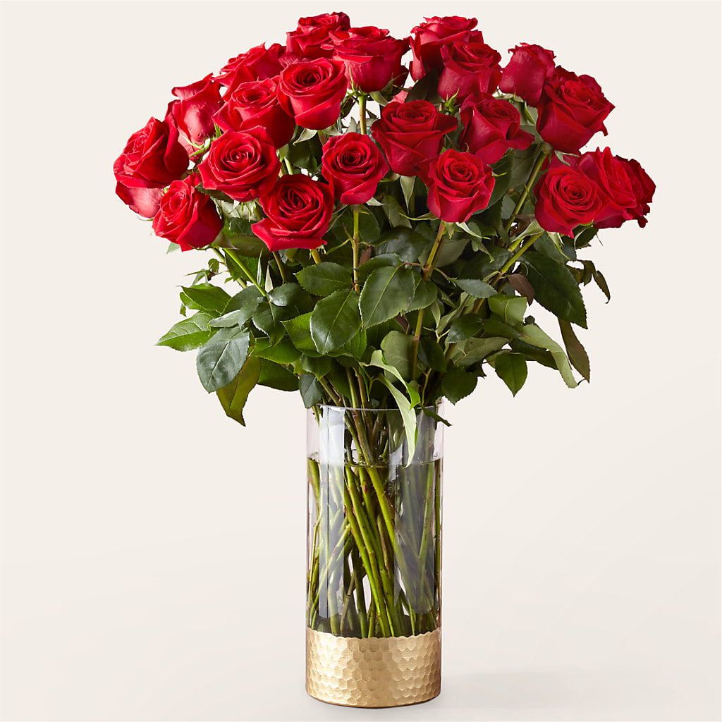 Classic Love Red Rose Bouquet – The Florist Ltd, Denton TX