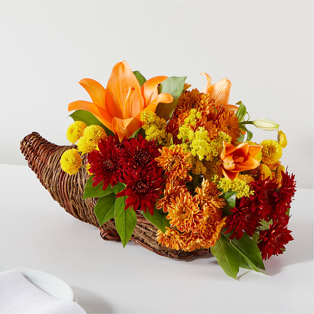 Bouquet of Blessings Cornucopia – The Florist Ltd, Denton TX