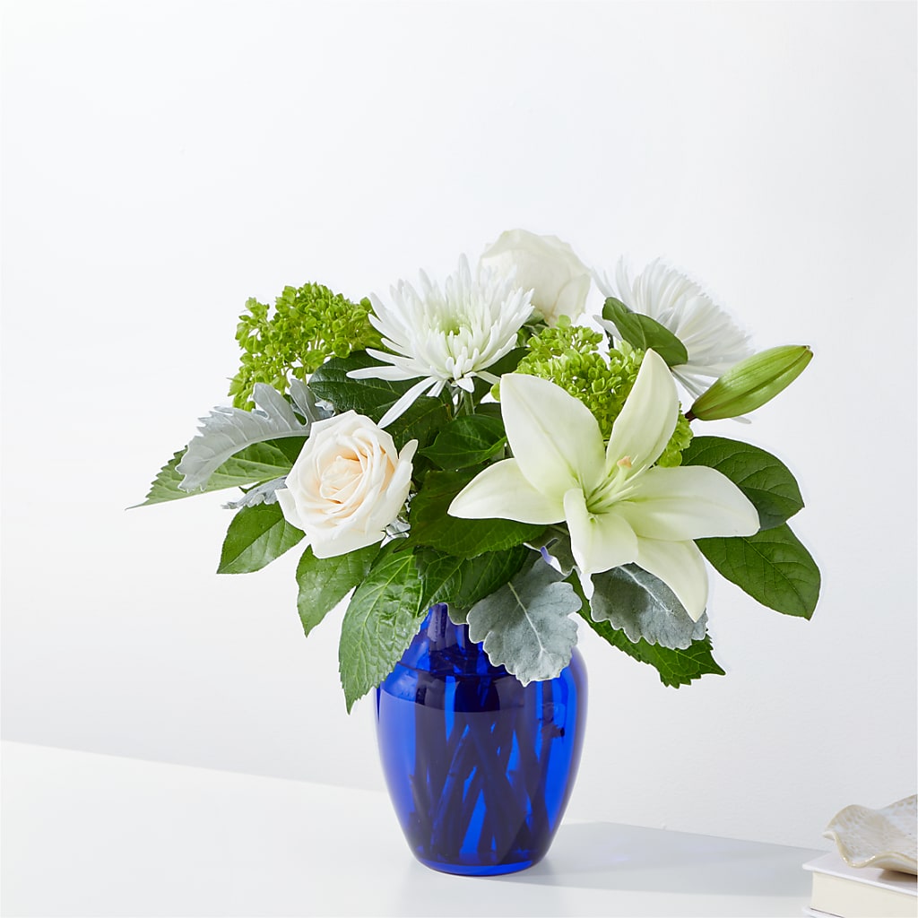 Snowy Dreams Bouquet – The Florist Ltd, Denton TX