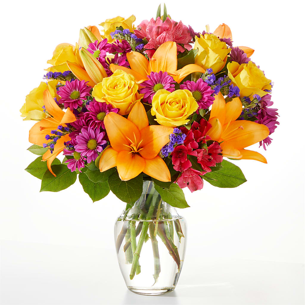 Colorful Visions Bouquet – The Florist Ltd, Denton TX
