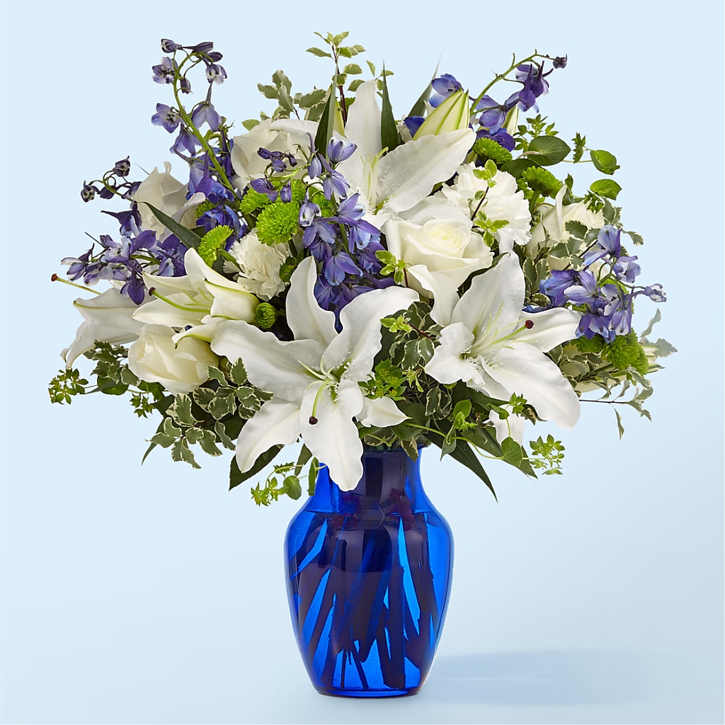 Santorini Bouquet – The Florist Ltd, Denton TX