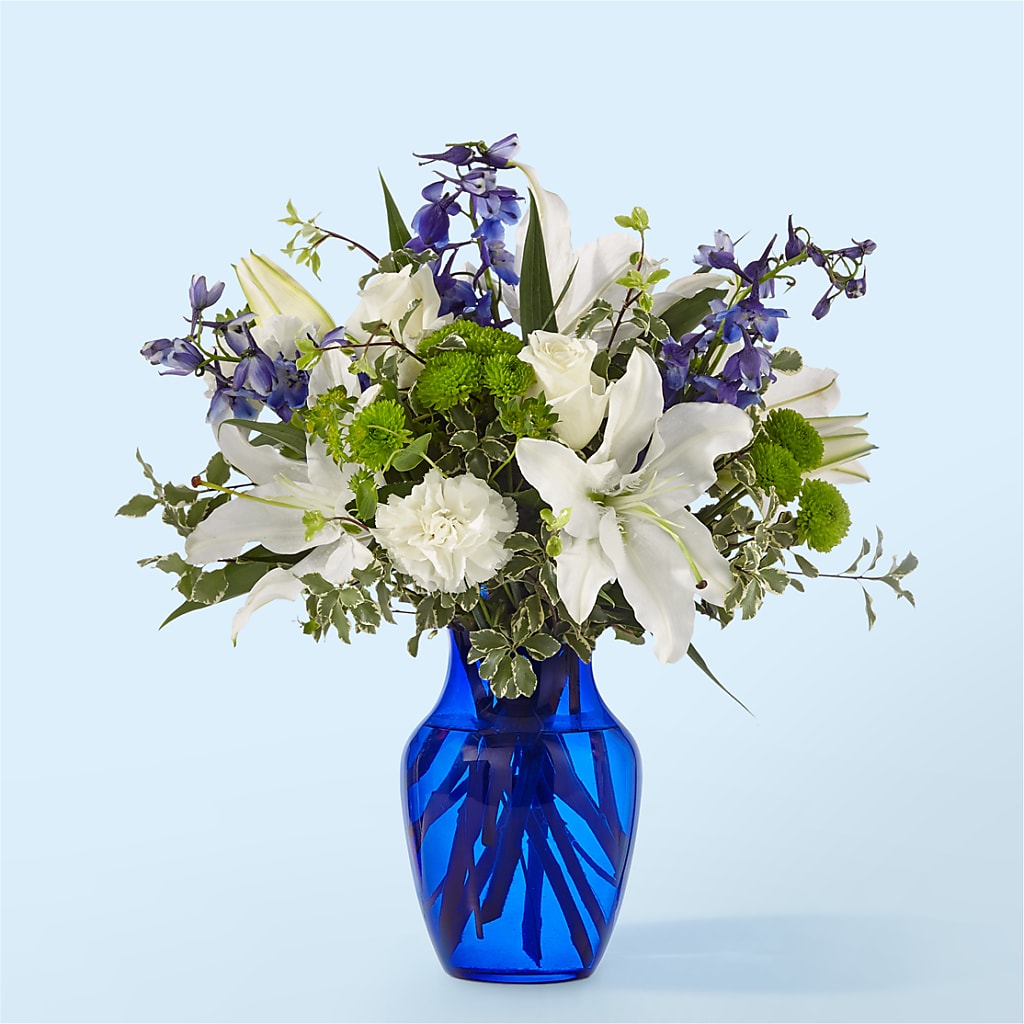 Santorini Bouquet – The Florist Ltd, Denton TX