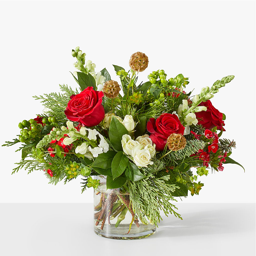 Deck the Halls Bouquet – The Florist Ltd, Denton TX