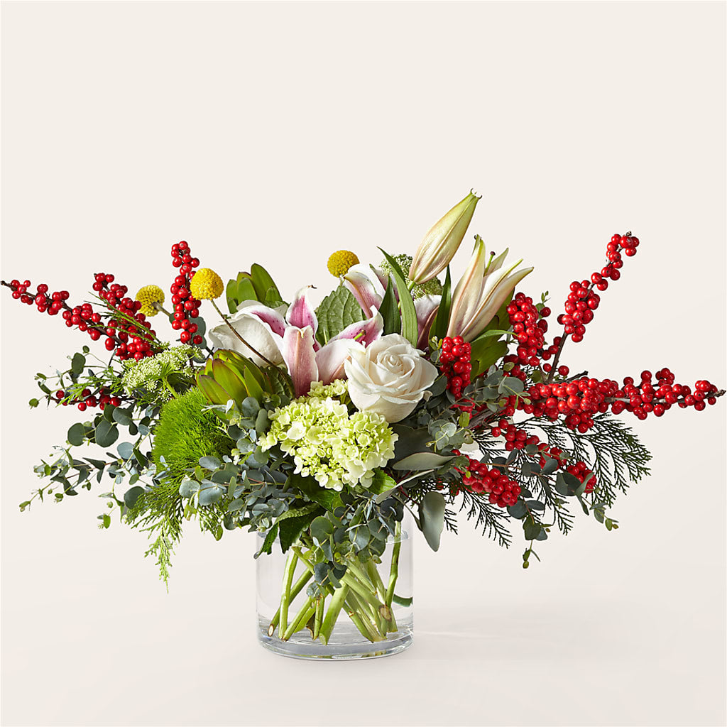 Berry & Bright Bouquet – The Florist Ltd, Denton TX
