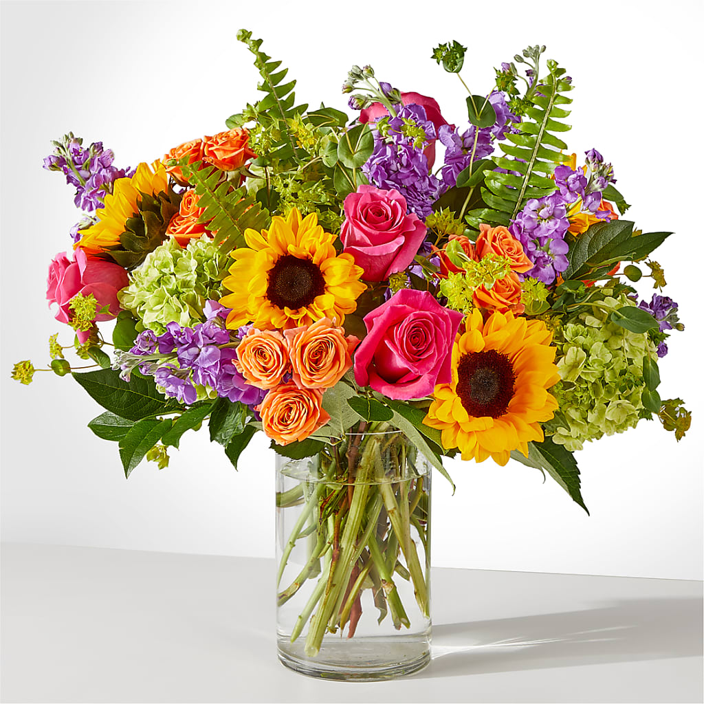 Vibrant Greetings Bouquet – The Florist Ltd, Denton TX