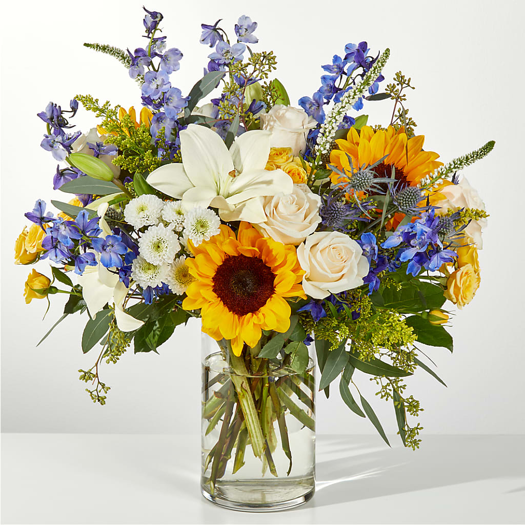 Wonderfully Sunny Bouquet – The Florist Ltd, Denton TX