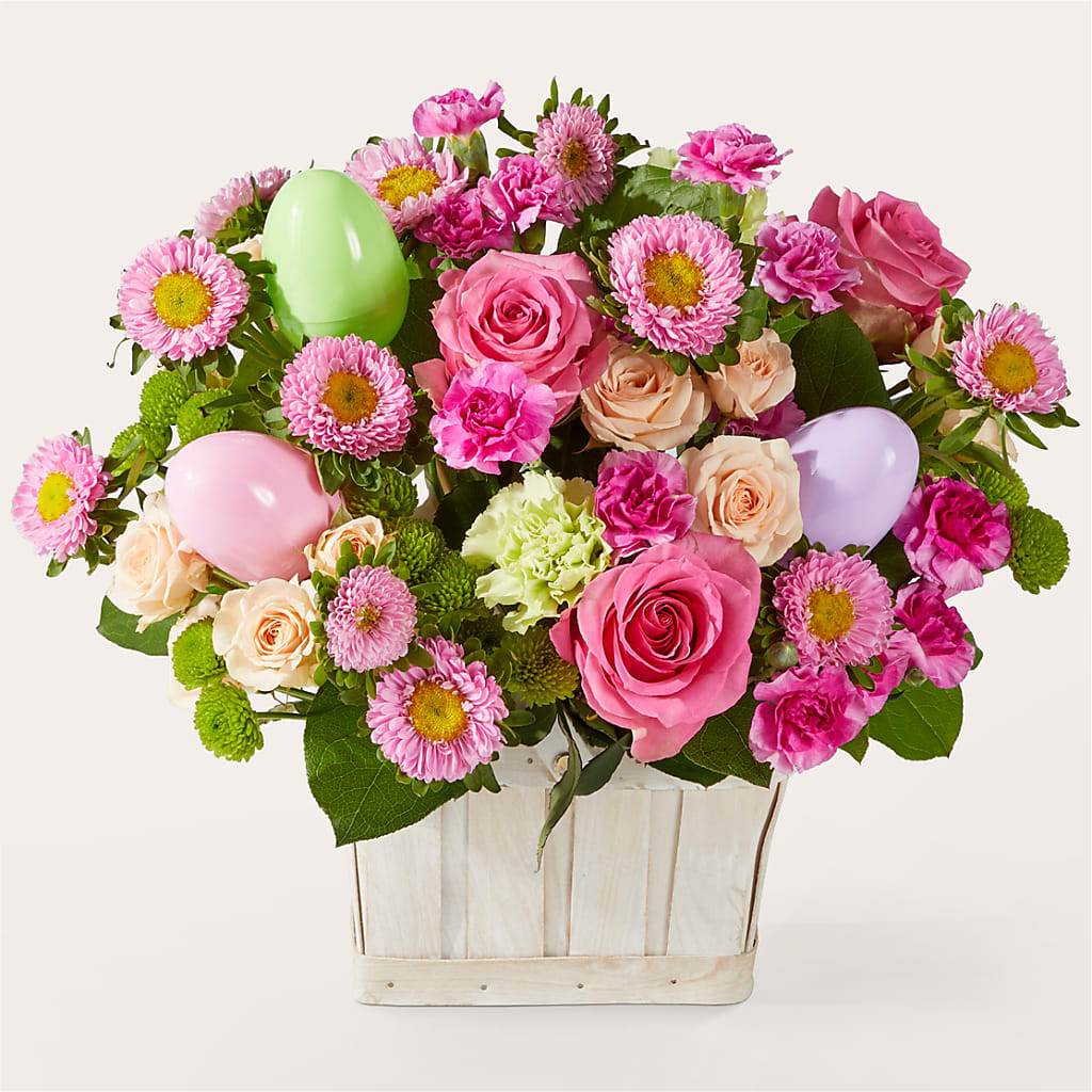 Get Eggcited Basket – The Florist Ltd, Denton TX