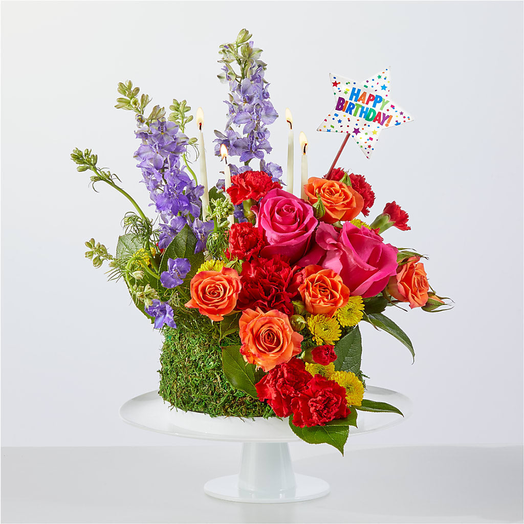 Best Year Yet Floral Cake – The Florist Ltd, Denton TX