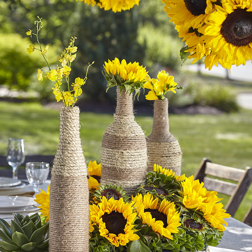 Sublime Garden Centerpiece – The Florist Ltd, Denton TX