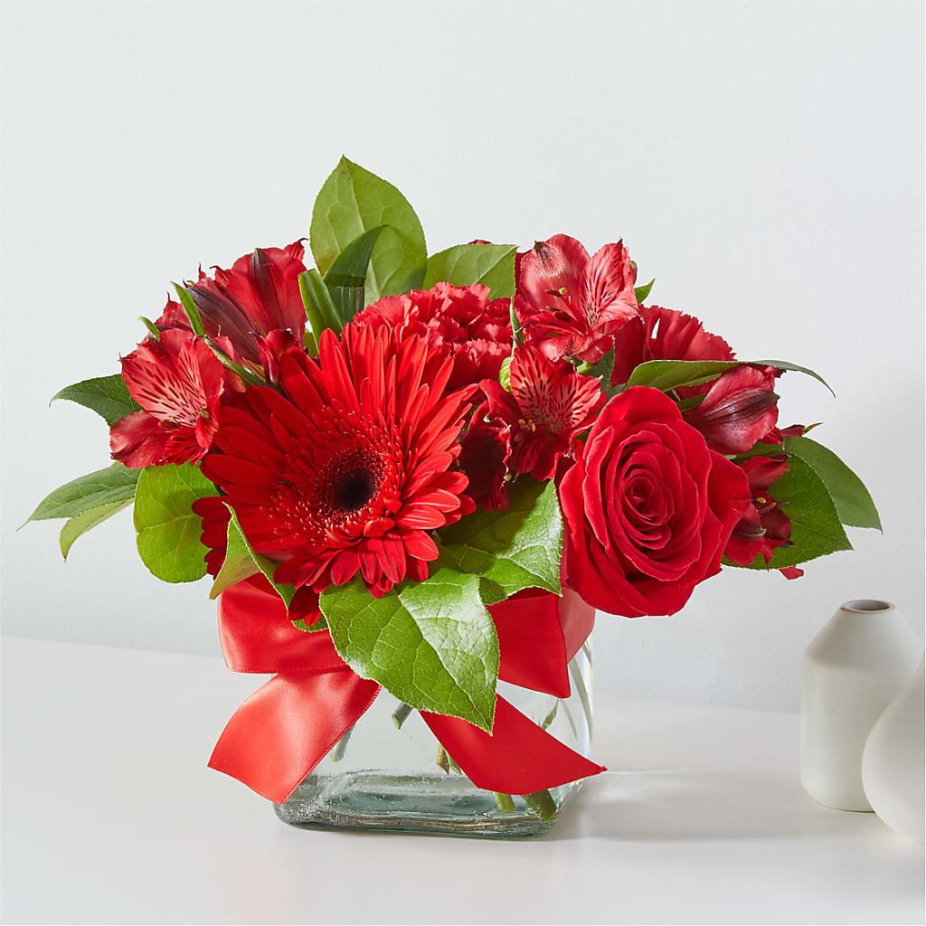 Red Hot Bouquet – The Florist Ltd, Denton TX