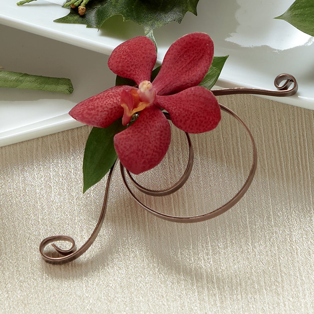 Red Mokara Boutonniere – The Florist Ltd, Denton TX